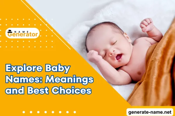 Explore Baby Names: Meanings and Best Choices