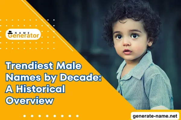 Trendiest Male Names by Decade: A Historical Overview