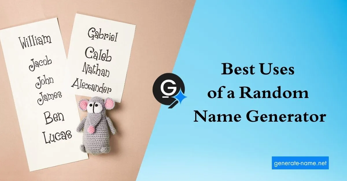 Best Uses of a Random Name Generator Feature Image